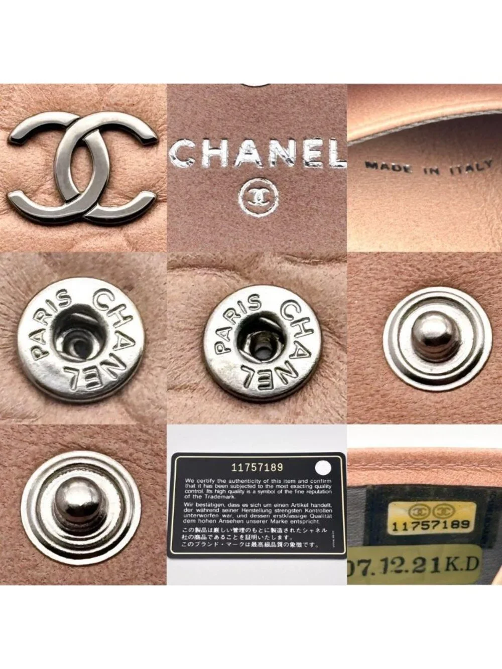Chanel Wallet Camellia Pink
